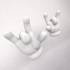 Cartoon Hands 3d Model 3d Model Cartoon Model
