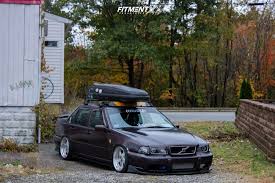 1998 Volvo S70 T5 With 17x8 5 Avant Garde M240 And Yokohama 195x45 On Air Suspension 508009 Fitment Industries