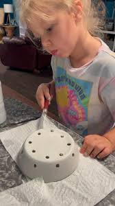 Ceramic artist in training 🩷 , #ceramicartist #ceramicshandmade #ceramics  #pottery #potteryofinstagram #berrybowl #art #handmade #amaco