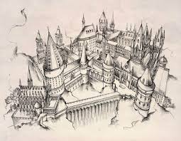 Hogwarts Castle By Andette On Deviantart Avec Images Harry Potter Chateau Dessin Chateau Art Harry Potter