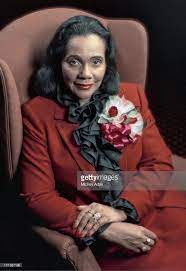 Civil Rights Activist Coretta Scott King Poses For A Portrait After Coretta Scott King Coretta Scott Black King And Queen