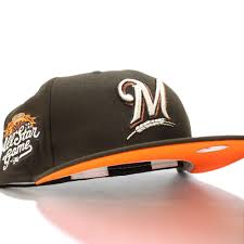 From the basic ball cap to colorful booney hats, find your style and protect your head while fishing. Milwaukee Brewers 2002 All Star Game New Era 59fifty Fitted Hat Dark Ecapcity