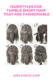 Easy updo for short hair with bobby pins an updo is especially easy when you have super short hair! Hairstyles For Tumblr Short Hair That Are Fashionable Short Hair Styles Short Hair Styles Easy Short Hair Dos