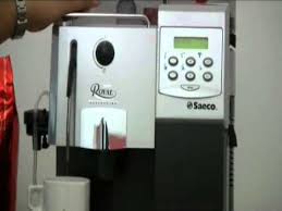 Espresso machine cleaning solution saeco royal professional parts. Maintenance Saeco Royal Cappuccino Displays Ventilate Youtube