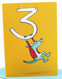 Birthday Card For 10 Year Old Boy Third Birthday Happy Birthday Three Year Old Children S Etsy In 2020 Third Birthday Birthday Card Design Happy Birthday Cards