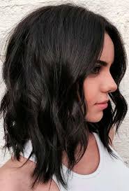 Being born with thick hair can sometimes feel like a curse. Tremendous Asymmetrical Medium Hairstyles 2018 For Women Hair And Comb Medium Length Hair Styles Long Hair Styles Thick Hair Styles