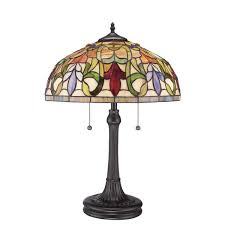 Introducing crackle glass or cracked glass. Fine Art Lighting Ltd Fine Art Lighting Tiffany Table Lamp Glass 23 In Yellow And Vintage Bronze T1638 Rona