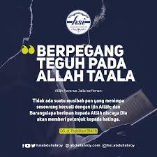 We did not find results for: Berpegang Teguh Pada Allah Ta Ala Hsi Abdullahroy Facebook