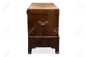 A hope chest is a storage trunk that was used traditionally by an unmarried young woman to collect items such as clothing and household linen in anticipation of becoming married. Side View Of An Antique Wooden Trunk Or Chest Stock Photo Picture And Royalty Free Image Image 57552933