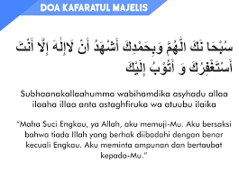 Makna Doa Penutup Majelis Thegorbalsla