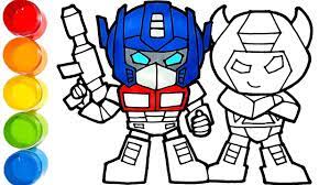 Selain materi gambar untuk mewarnai diatas admin blog mewarnai gambar sambil belajar juga telah menyediakan banyak materi gambar mewarnai lainnya. Transformers Optimus Prime Dan Bumblebee Warna Warni Belajar Menggambar Dan Mewarnai Untuk Anak Youtube