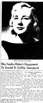 Kerrville Mountian Sun Kerrville Texas 20 Feb 1958 Gerald D Griffin Sandra  Jo Hubber