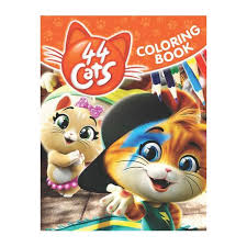 This buffycats 44 cats coloring pages can be used in your pc, in your smartphone, even on paint and more similar desktop apps to fill color in it. 44 Cats Coloring Book A Cool Coloring Book For Kids With 44 Cats Designs To Color Relax And Relieve Stress Buy Online In South Africa Takealot Com