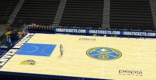 Denver nuggets center nikola jokic, left, shoots as los angeles lakers center javale mcgee defends during the first the last time the nuggets played in the postseason, george karl was still head coach and players + world cup 2026 is one step closer to denver's broncos stadium with new led lights. Nba 2k14 Denver Nuggets Court Hd Texture Mod Nba2k Org