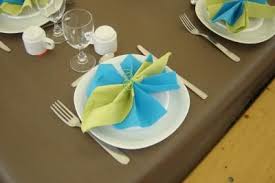 Pliage Serviette Turquoise Et Vert Anis Creation Art De La Table De Marina N 33 236 Vue 137 175 Fois Pliage Serviette Serviettes Pliage Serviette 2 Couleurs