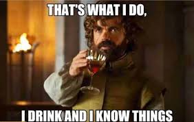 Drink Know Things Game Of Thrones Game Of Thrones 3 Throne