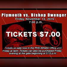 Tickets For The Plymouth High School Vs Ft Wayne Bishop Dwenger Regional Football Game Are On Sale Now The High School Programs High School Football Games