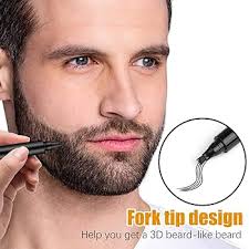 Long-Lasting Water-Resistant Black Men's Beard Grooming Kit
