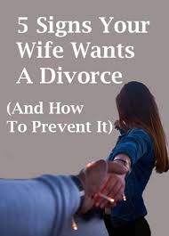 5 Signs Your Wife Wants A Divorce And How To Prevent It If Your Marriage Is On The Rocks And You Re Worried Th Troubled Marriage Divorce Save My Marriage