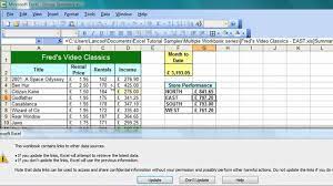 Microsoft Excel Tutorial For Beginners 35 Multiple Workbooks Pt 2 Updating Links Excel Tutorials Microsoft Excel Tutorial Microsoft Excel