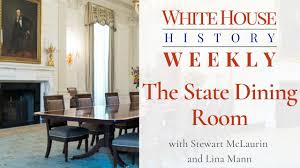 The white house is located on 18 acres of land at 1600 pennsylvania avenue n.w. White House History Weekly State Dining Room Tour Youtube