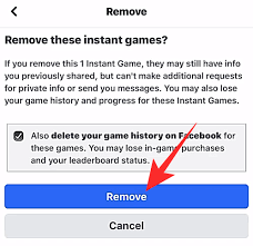 Tap on 'remove' to confirm your choice. How To Delete Thug Life Game And Stop Its Notifications In Messenger And Facebook