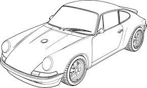 1 Digital Porsche 911 Coloring Page Printable Coloring Page for Adults of  All Ages Car Coloring Page - Etsy