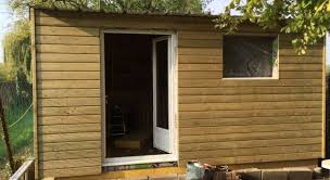 Construction D Un Atelier Partie 7 Bardage Exterieur Bardage Bois Exterieur Maison Ossature Bois Construction