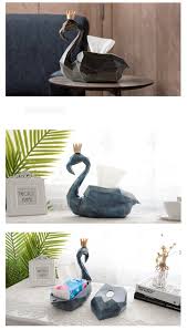 Creative Sitting Flamingo Decorative Tissue Box In 2020 Tissue Boxes Decor Drawing Room Decor
