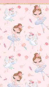 Phone Wallpapers Hd Cute Pink Swan Lake Ballerina By Bonton Tv Free Backgrounds 1080x1920 Wallpapers Unicorn Wallpaper Ballerina Wallpaper Ballet Wallpaper