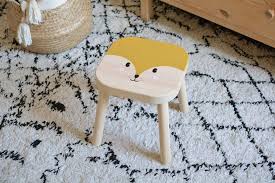 Honestly Could This Painted Ikea Stool Be Any Cuter Hunker Ikea Stool Stool Makeover Kids Stool