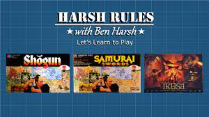 Harsh Rules - Let's Learn to Play: Shogun aka Samurai Swords aka Ikusa -  YouTube