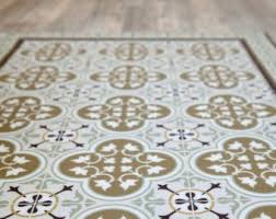 Versandkostenfrei Fliesen Muster Dekorative Pvc Vinyl Matte Etsy Vinyl Floor Mat Vinyl Flooring Linoleum Flooring