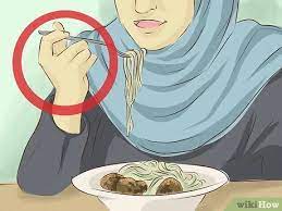 Slaughtering an animal which has been dedicated to anyone other than allah. How To Eat In Islam With Pictures Wikihow