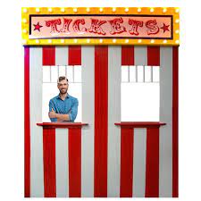 The ticket booth is basically your office in the twisted carnival. Carnival Ticket Booth