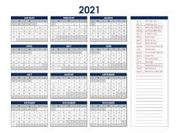 Calendars are blank and printable. 2021 Uae Annual Calendar With Holidays Free Printable Templates