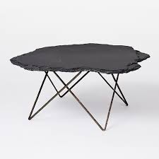 Slate coffee tables can add a modern or industrial touch to a living room or family room and you can find one at the best price available. Forma Coffee Table