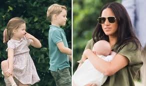 Archie has been to a local baby group in windsor with the duchess of sussex, who said he loved it. Meghan Markle Kept Baby Archie From Cousins George And Charlotte For Two Months Royal News Express Co Uk