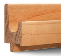 Metal vent covers, wood vent covers, custom vent covers Hardwood Finger Pull Molding Drawer Pulls For All Cabinets Furniture Handles Cupboard Design Wood Door Handle
