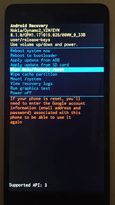 I recieved the phone and reset to make a fresh start for me so i dont have any software problems. Nokia 2 V Factory Data Reset Powered Off Verizon