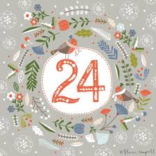 Advent Calendar Day 24 Happy Christmas Eve Happy Christmas Eve Christmas Graphics Christmas Advent Calendar