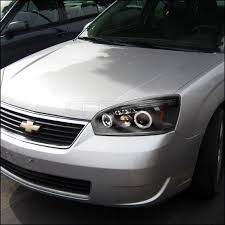 Spec D Projector Headlights Chevy Malibu Halo Led 04 07 Black Or Chrome Chevy Malibu Led Halos Chevrolet Malibu