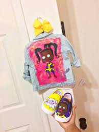 Susie Carmichael Rugrats Jacket Kid Birthday Outfits Cute Baby Clothes Kids Fashion Baby