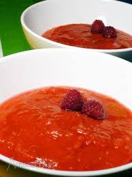 Gazpacho De Frambuesas Receta Petitchef Recipe Food Gazpacho Desserts