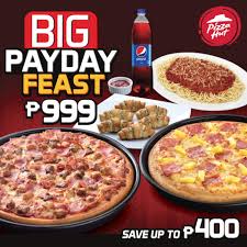 You can however use pizza hut gift cards at participating pizza hut locations in canada. Manila Shopper Pizza Hut Big Payday Feast July 2019