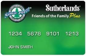 El dorado savings bank, f.s.b. Sutherlands Credit Card Save An Extra 5 Every Time You Use It