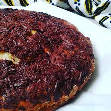 Gateau Aux Copaux De Chocolat Noir Et Pomme 6 Parts 6 000 Francs Food Steak Meat