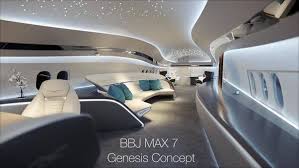 Every airplane will feature the new boeing sky interior, highlighted by modern sculpted sidewalls and window reveals, led lighting that enhances the sense of spaciousness and larger. The Boeing Company Boeing Business Jets 737 Max Design Concept Facebook