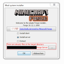 You need to create a new configuration. Upload Own Minecraft Modpack Nitradopedia En