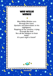 Wee Willie Winkie Kids Video Song With Free Lyrics Activities Kids Video Songs Nursery Rhymes Songs Kindergarten Songs